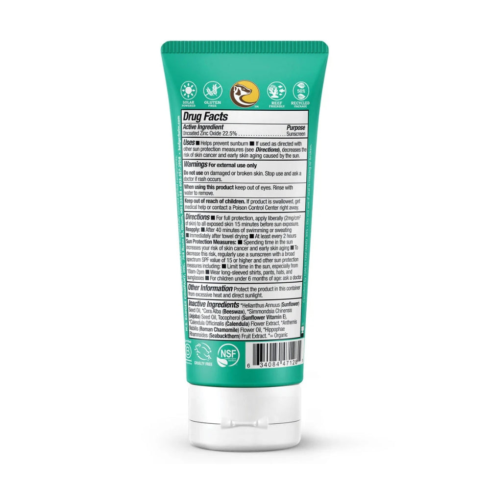 Protector solar orgánico Baby SPF40, fórmula suave con óxido de zinc, para protección segura y eficaz en piel delicada.